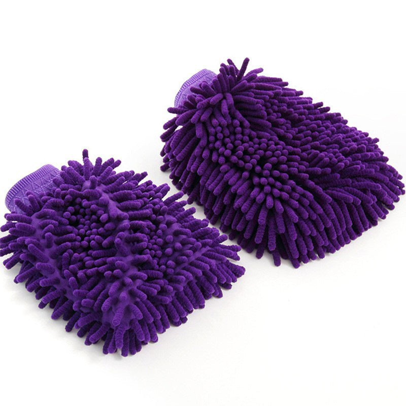 Double-sided Car Washing Gloves Car Cleaning Tools