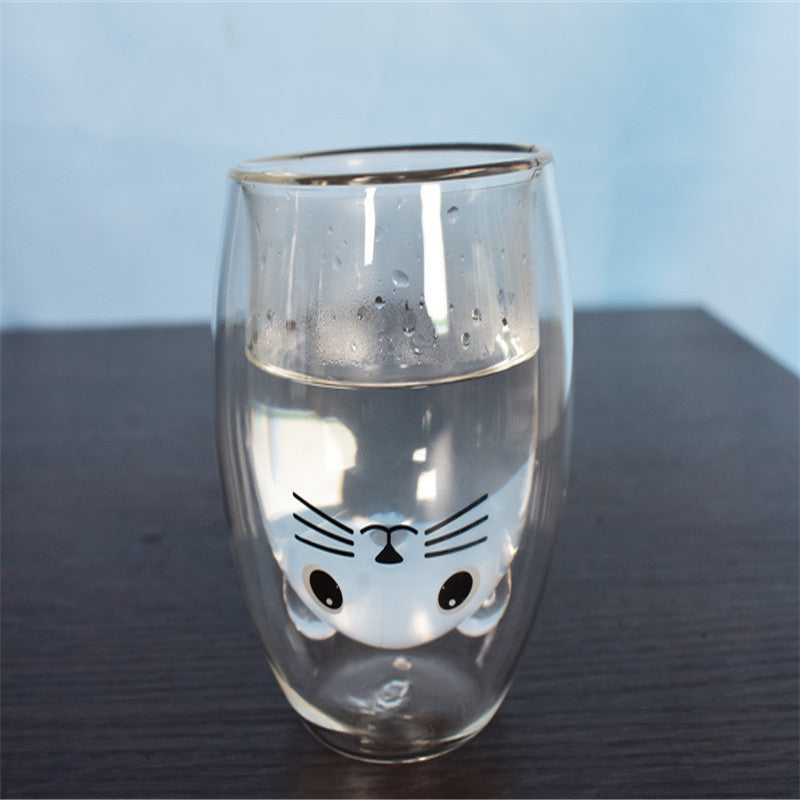 New creative cute double-layer cup