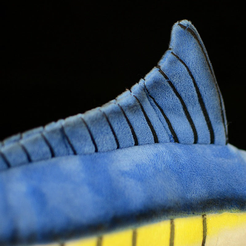 Realistic Stuffed Blue Marlin Plush Toys Fish Soft Toy