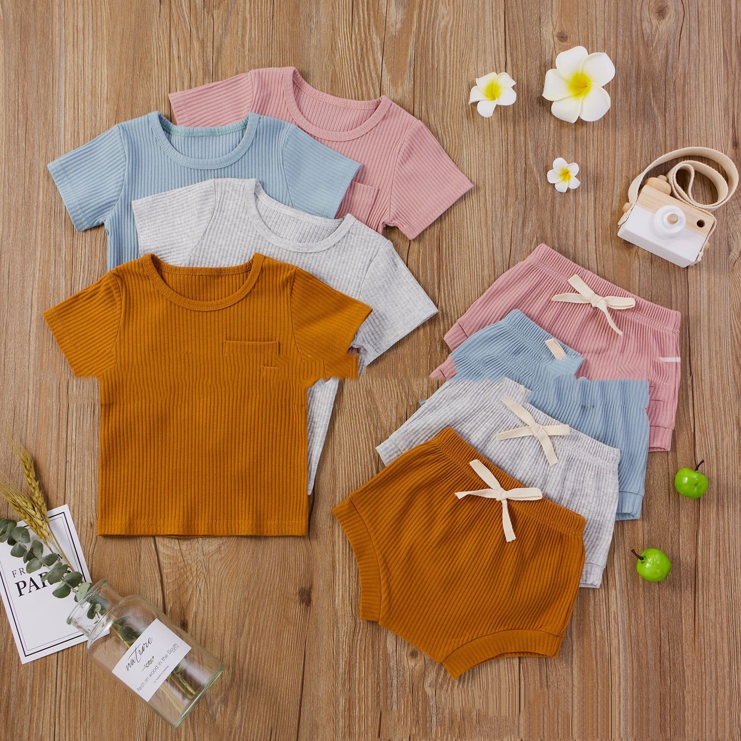 Spring Hot Two-piece Pocket Pit Strip For Toddlers