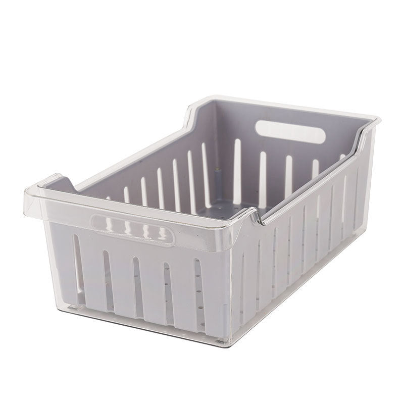 Double Drain Storage Box Kitchen Food Organizing Storage Box