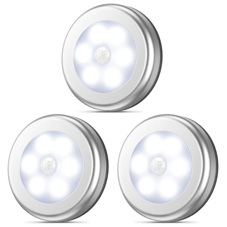 Induction Light Control Mini Night Light Battery Infrared Sensor Light Aisle Corridor Wardrobe Light