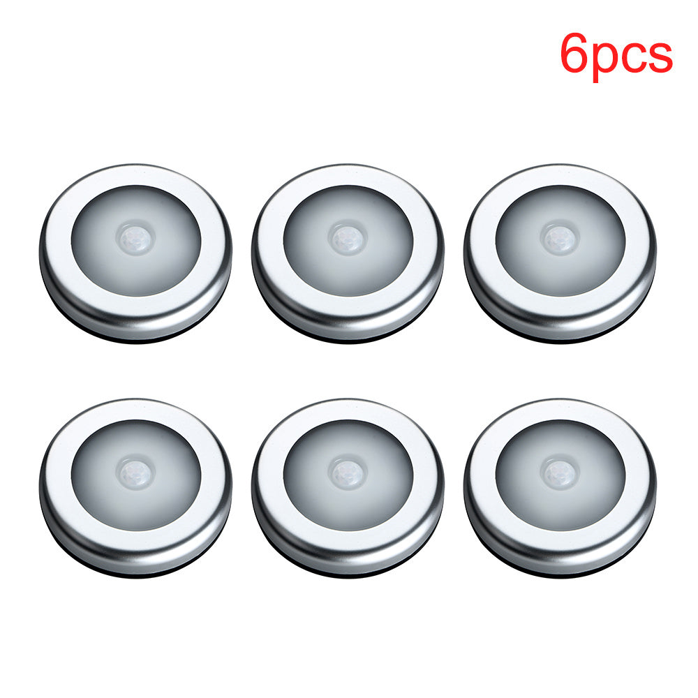 Induction Light Control Mini Night Light Battery Infrared Sensor Light Aisle Corridor Wardrobe Light