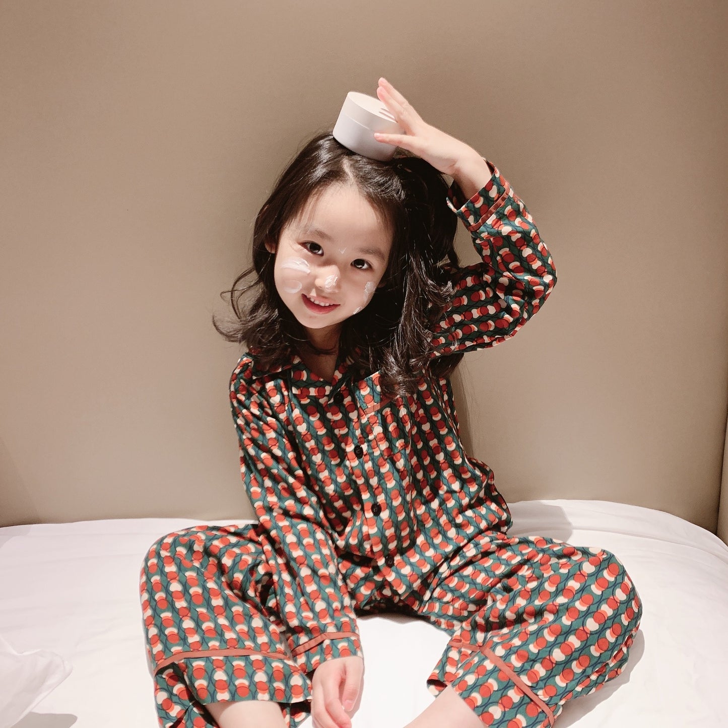 Style Children's Clothing Retro Printed Cotton Suits For Boys And Girls