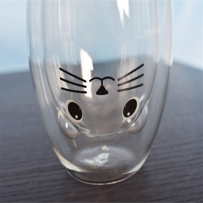 New creative cute double-layer cup