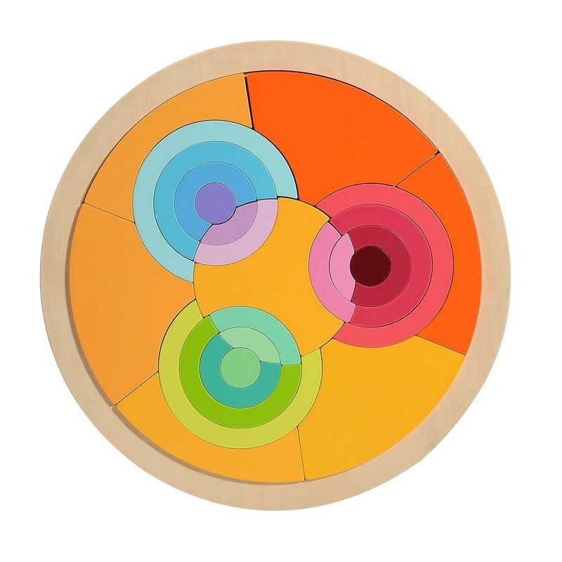 Interactive wooden toys for children aged 3-7