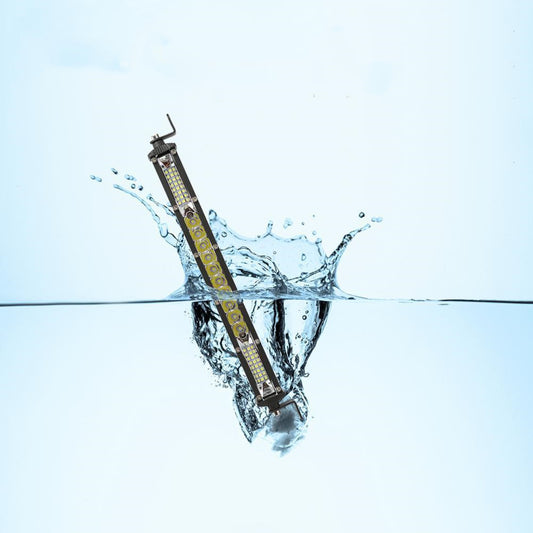 Ultra-thin Single Row Of Strip Lights Mixed Light On Motocross Roof