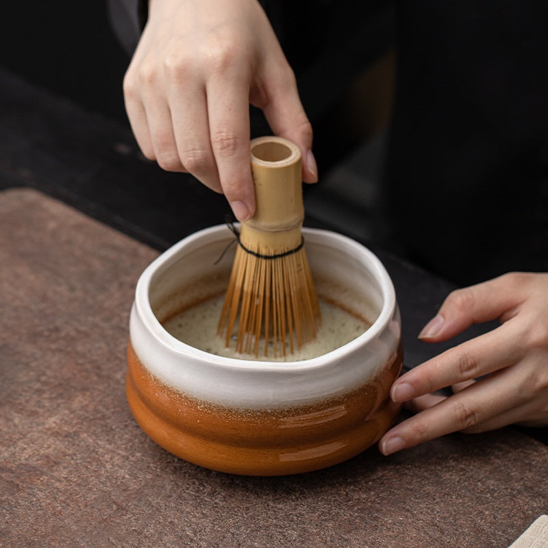 Tea Ordering Tools Ceramic Threaded Bowl Tea Utensils