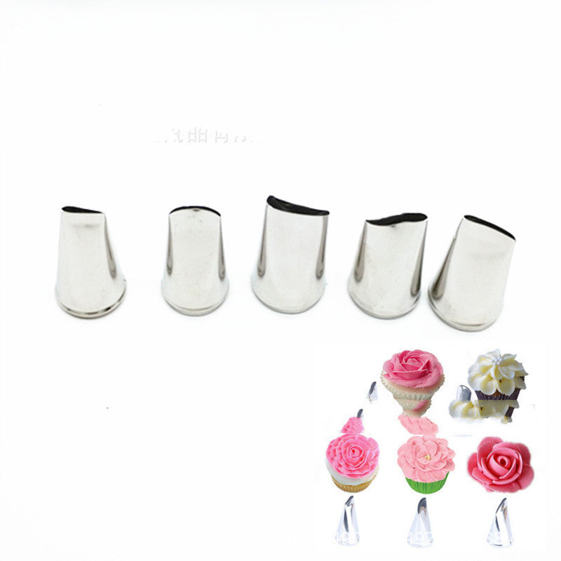 Cake Decorating Tools Baking Utensils Stainless Steel Cream Squeezing Mouth
