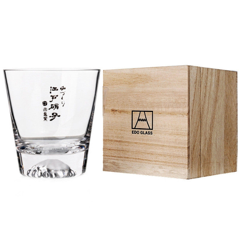 Crystal Glass Transparent Breakfast Milk Home Mountain Cup