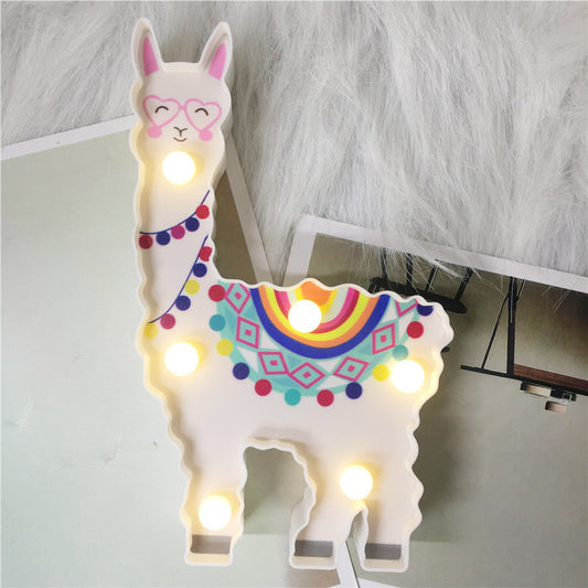 Alpaca night light