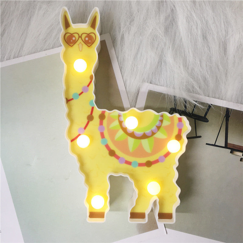 Alpaca night light