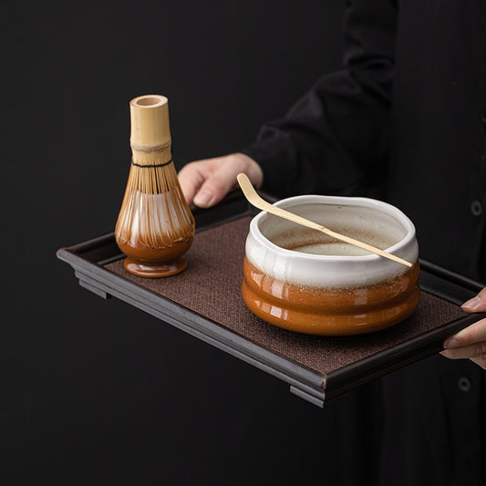 Tea Ordering Tools Ceramic Threaded Bowl Tea Utensils