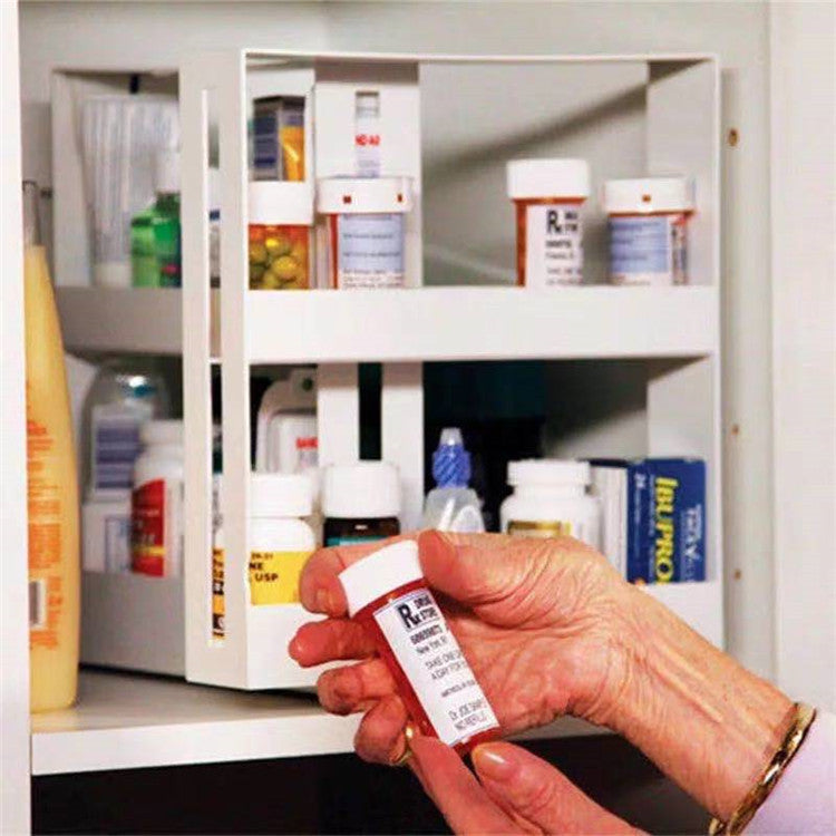 Food Rotary Rack Seasoning Storage
