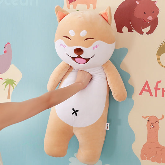 The New Cotton Dog Doll Feather Pillow Quality Goods  Husky Soft Plush Toys To Send His Girlfriend