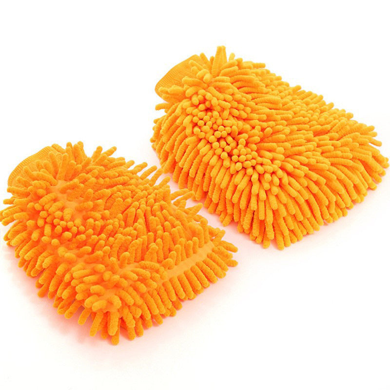 Double-sided Car Washing Gloves Car Cleaning Tools