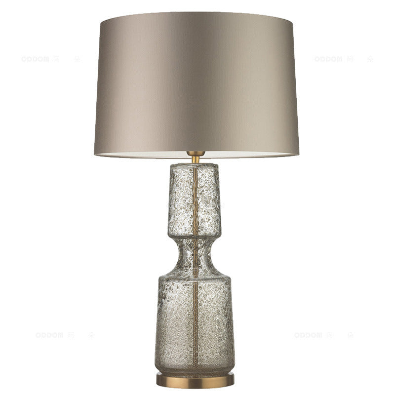 Simple Glass Art Table Bedroom Living Room Creative Lamps