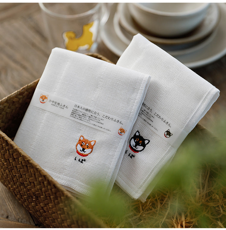 Household Absorbent Lint-free Cartoon Rag Kitchen Supplies Towel