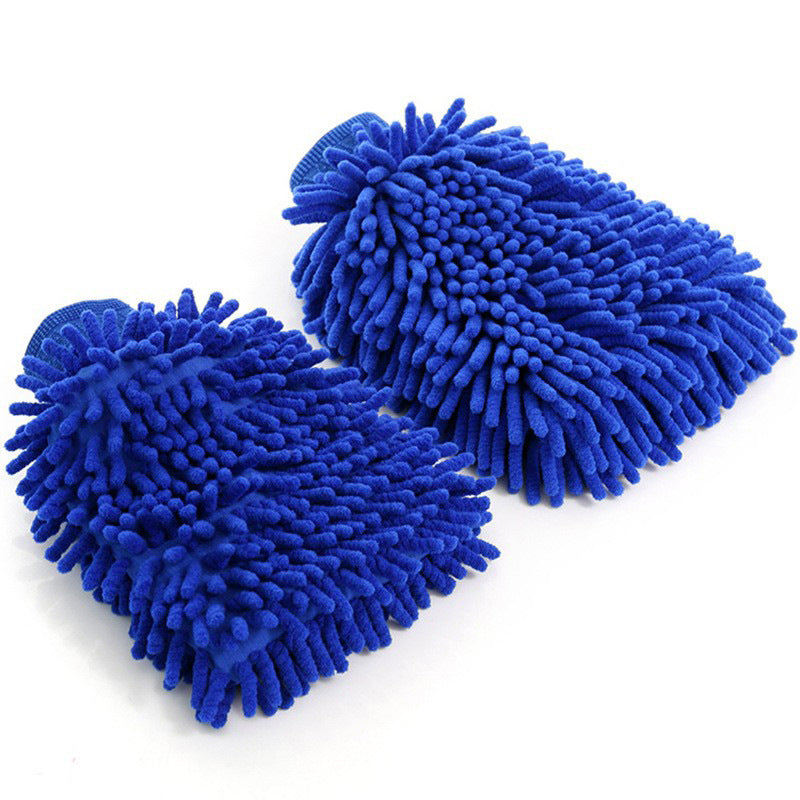 Double-sided Car Washing Gloves Car Cleaning Tools