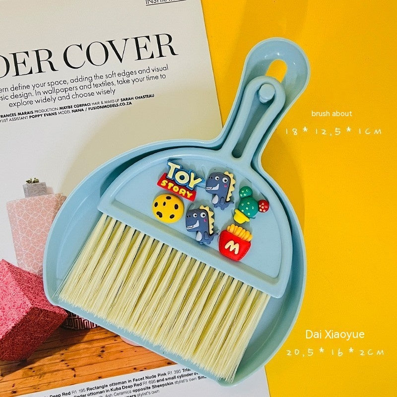 Desktop Set Children's Mini Bundle Dustpan Cleaning Tools