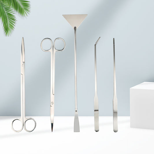 Water Plants Scissors Set Fish Tank Cleaning Tools