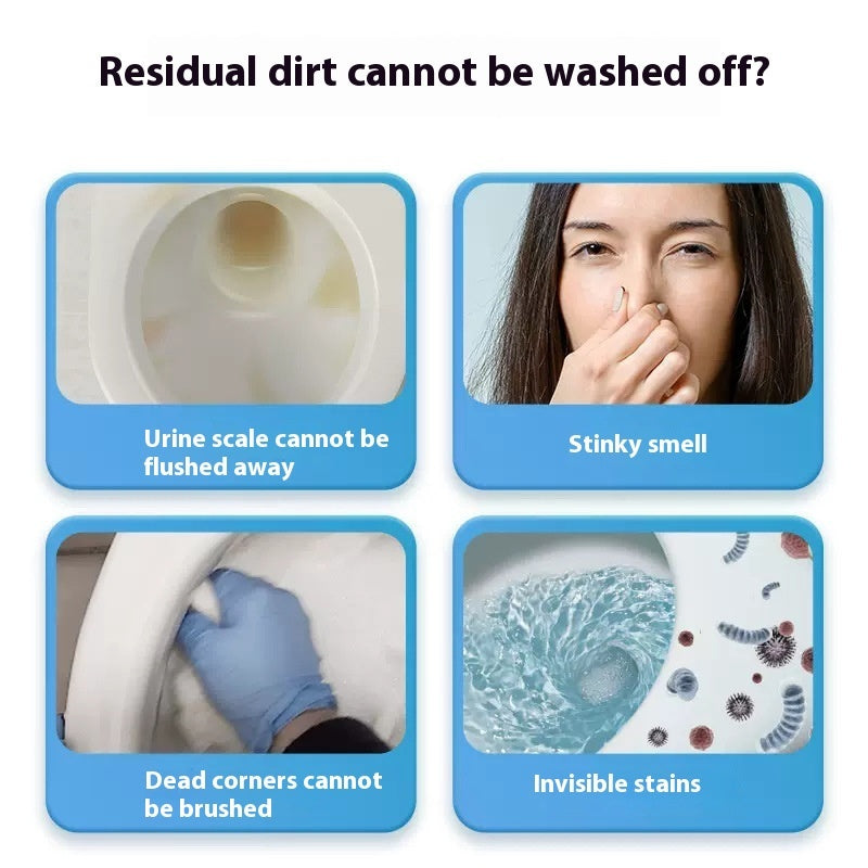 Splash-proof Water Household Bathroom Bathroom Descaling Toilet Cleaner