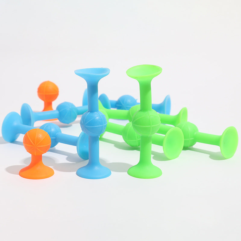Children's Silicone Suction Cup Interactive Toys