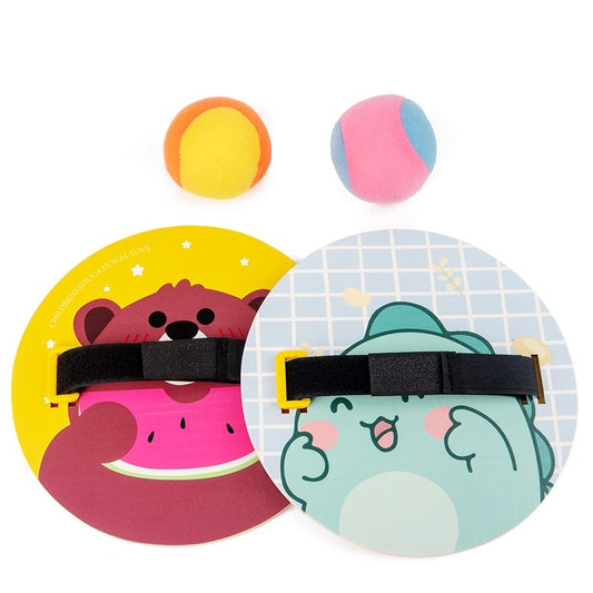 Children's Wooden Sticky Interactive Throwing Ball Toys