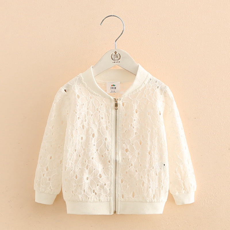 Girls' Clothing Children's Solid Color Sun Protection Jacket