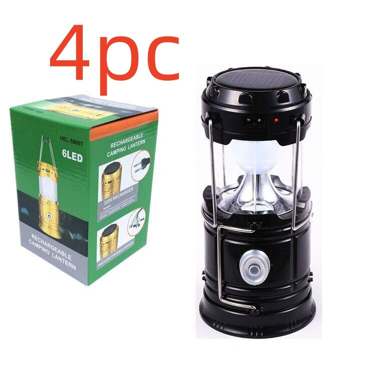Solar Multi-functional Portable Horse Outdoor Emergency Tent Night Market Lighting Stall Camping Lamp