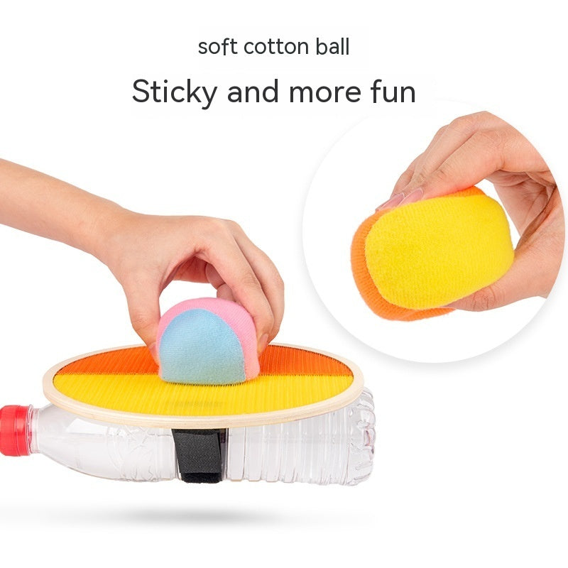Children's Wooden Sticky Interactive Throwing Ball Toys