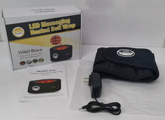 Electric Heating Massage Waist Supporter LED Red Light Hot Compress Warm