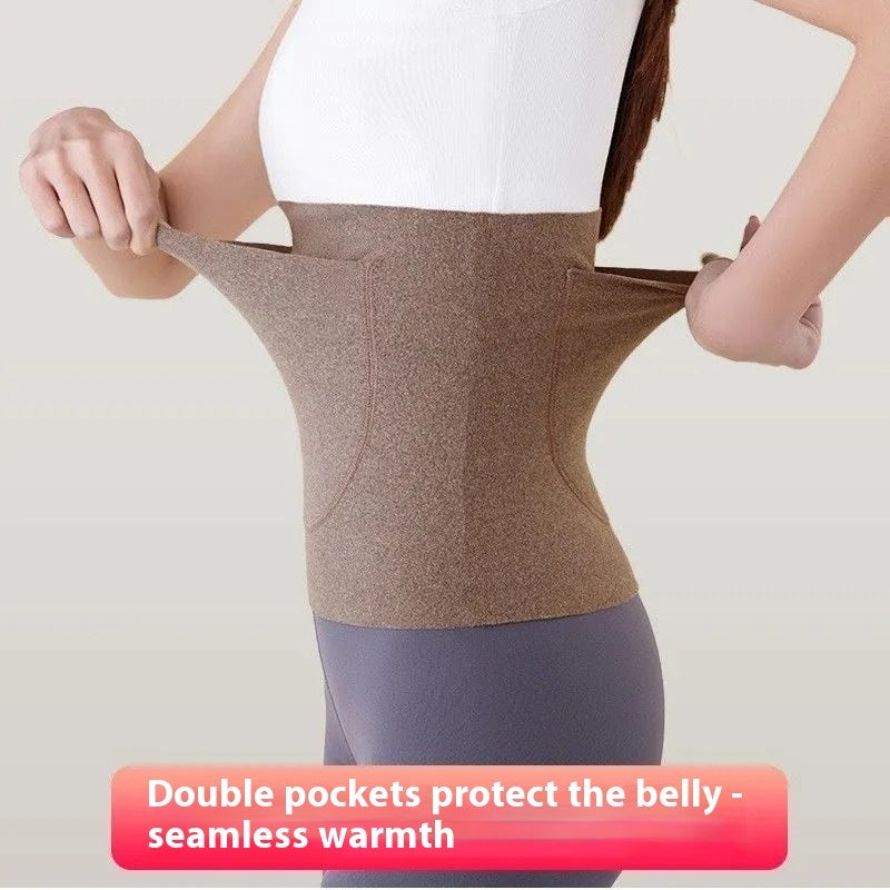 Double Pocket Cold-proof Confinement Waist Supporter Warm Belly Stomach Protection
