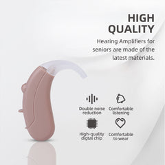 Hearing Aid Elderly Deaf Behind-the-ear Aid