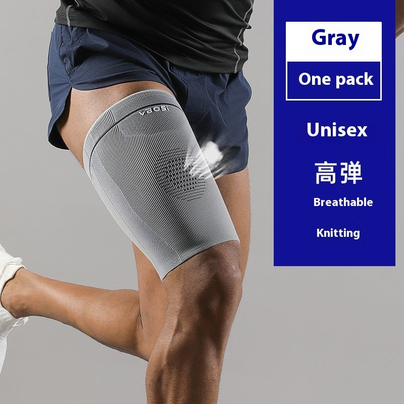 Sports Thigh Supporter Knitted Compression Leg Gaurd Set