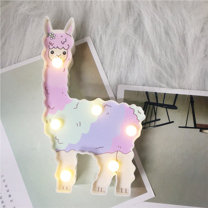 Alpaca night light