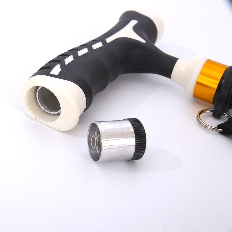 Aluminum alloy folding light cane