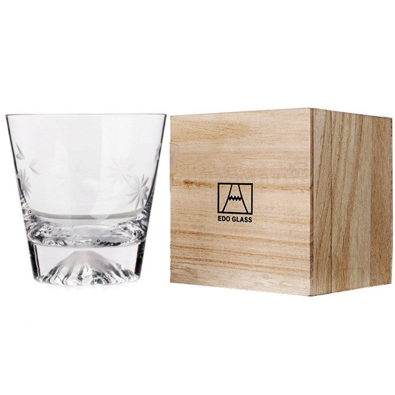 Crystal Glass Transparent Breakfast Milk Home Mountain Cup