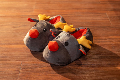 Plush Toy Doll Cute Home Shoes Cotton Slippers Warm Cotton Shoes