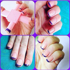 Simple Gradient Printing Nail Tool Aid