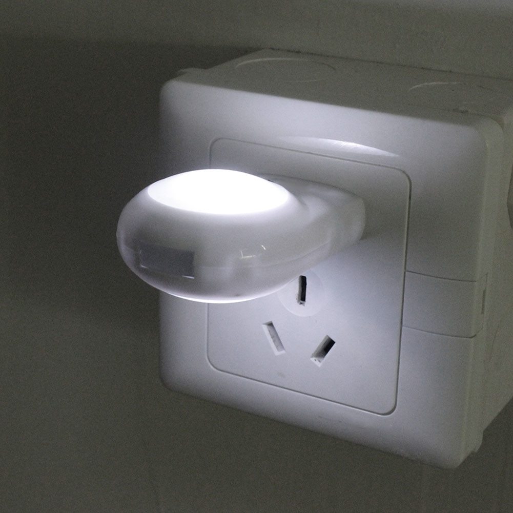 Mini LED Snail Night Light Auto Night Lamp Built-in Light Sensor Control Light Wall Lamp For Baby Kids Bedroom EU US Plug
