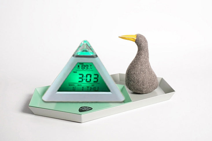 Pyramid Alarm Clock Student Creative Luminous Alarm Clock
