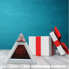 Pyramid Alarm Clock Student Creative Luminous Alarm Clock