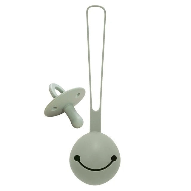 Nipple Storage Bag With Lanyard Teether Comfort Chain