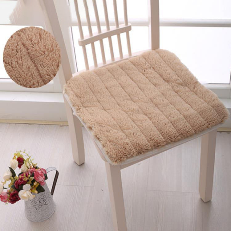 Four Seasons General Plush Chair Cushion Non-slip Office