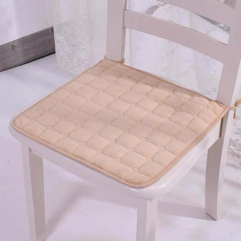 Four Seasons General Plush Chair Cushion Non-slip Office