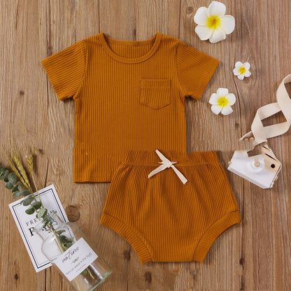 Spring Hot Two-piece Pocket Pit Strip For Toddlers