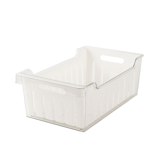 Double Drain Storage Box Kitchen Food Organizing Storage Box