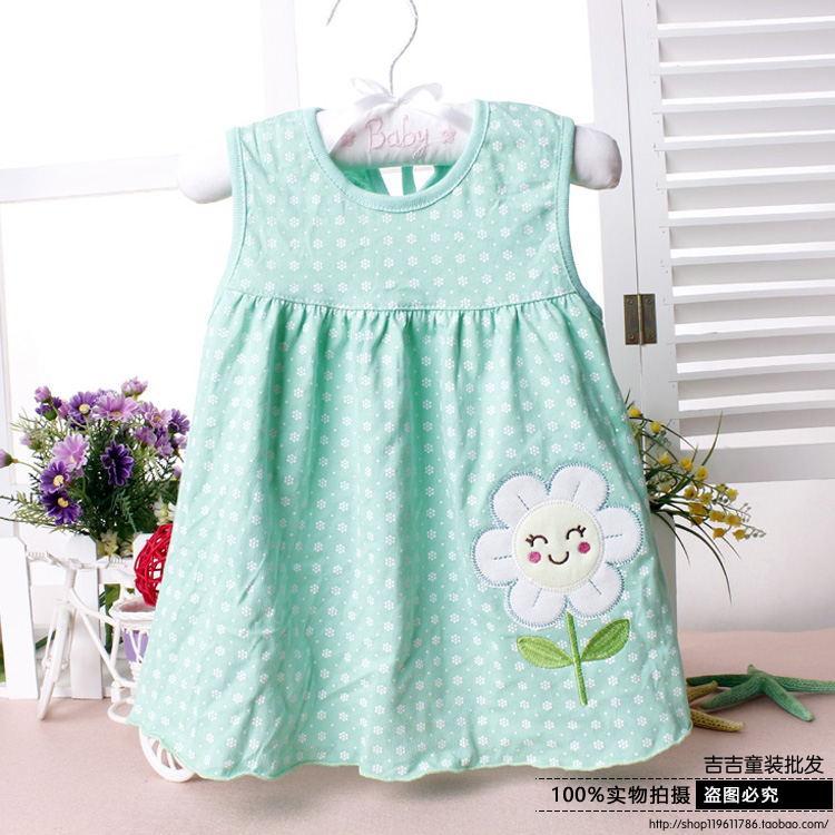 Girls Baby Dress Girls Summer Vest Princess Skirt Suspender Skirt Baby Children's Clothing Wholesale