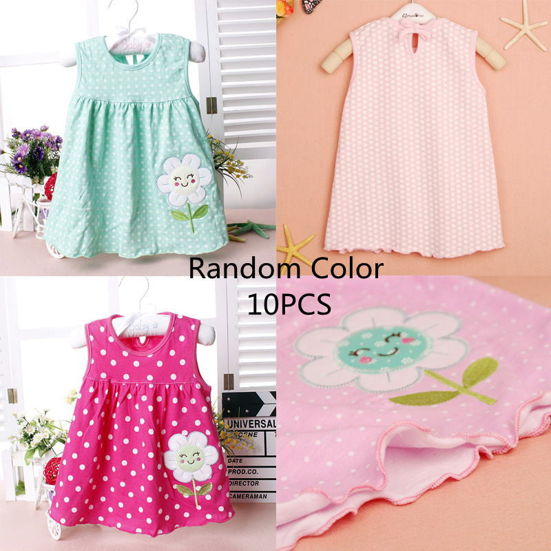 Girls Baby Dress Girls Summer Vest Princess Skirt Suspender Skirt Baby Children's Clothing Wholesale